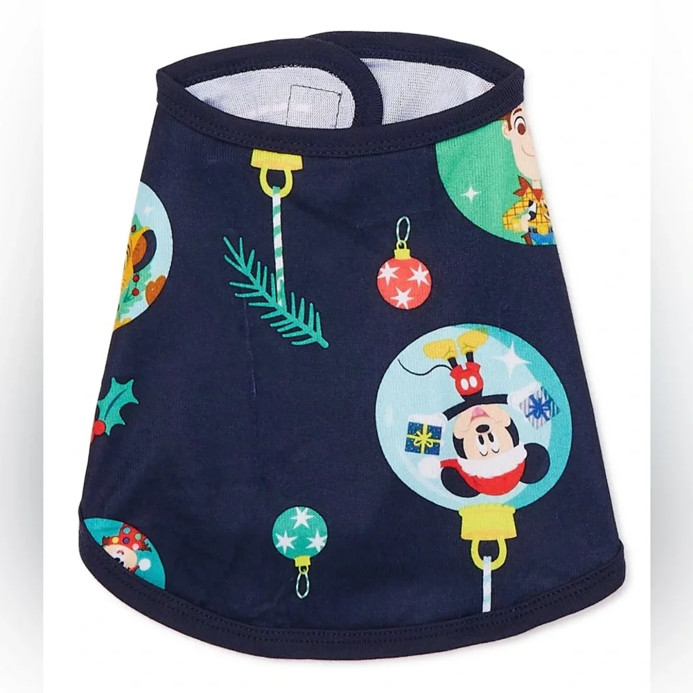 •NEW•{3} Disney’s 100th Anniversary Pet One Piece Holiday Pajamas- XLARGE
